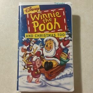 Disney Winnie the Pooh Christmas Adventure VHS